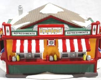 73 - Dept. 56 Snow Village Stardust Diner 9 x 6 x 6 Inches
