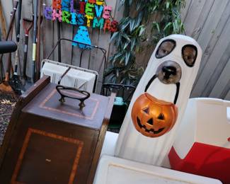 Blow mold and garden decor