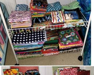 Fabric, Fabric and MORE fabric!  Cotton for quilting - 1/2 yard to large multiple yard pieces 