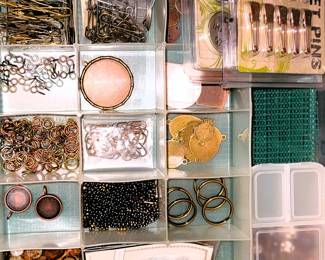 Jewelry making supplies, beads, tools, organizers, fittings