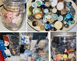 Old button collection