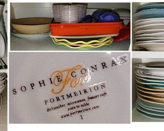 Sophie Conrad Portmeirion Dishes, serving, mugs, bowls 