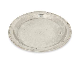 2065
Late 18th century
A Spanish Colonial Silver Charger
Variously stamped and incised, possibly monogramed for previous owner
14.5" Dia.
33.4 oz. troy approximately
Estimate: $1,500 - $2,000