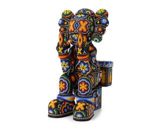 2208
Rick Wolfryd
b. 1953
"Flush," 2022
Photopolymer resin and beads
Signed, titled, and dated to underside: CHROMA aka Rick Wolfryd / TP .0001 / 3-D SMART LABS
14.75" H x 7.625" W x 10.625" D
Estimate: $800 - $1,200