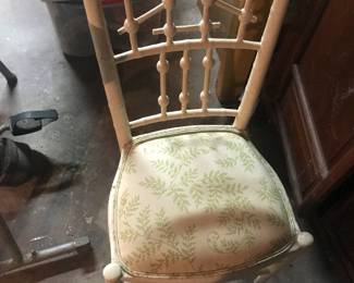 Victorian Painted Chair.