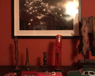 Framed  ( Signed: Tokihiro Sato Japan b (1957),
“ Breathing Light/ Photo Respiration” series.            
 Gelatin Silver Print edition 19 from