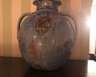 Another Hand Thrown Painted Vessel.