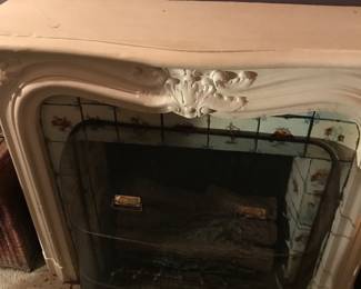 Faux Mantle Piece,
With Firescreen( Looks-Real).