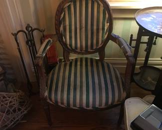 French Upholstered Chair.