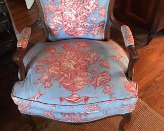 French Style Upholsteted Chair.