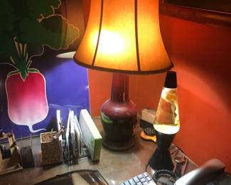 Radish" print.  (As found). Milton Glaser