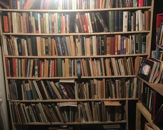 Collection of Art, and Research Books.