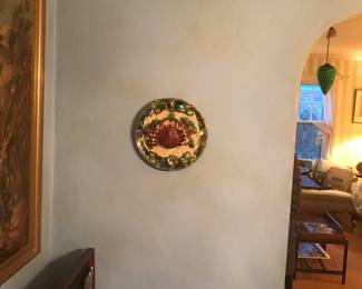 Majolica Portugal Seafood Plate.