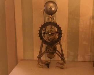 Brass / English Fusee Skeleton Clock Circa 1860