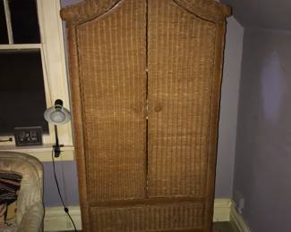 Wicker Natural Color Cabinet.