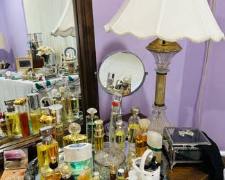 All the perfume is sold.