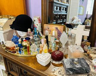 All the perfume is sold.