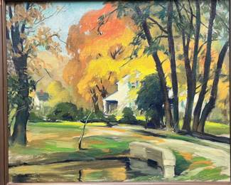 Carl Frederick Gaertner (oil painting on canvas)