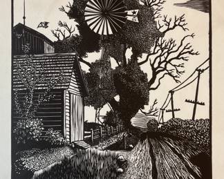 Sheffield Kagy, Federal Art Project stamp (Cleveland)