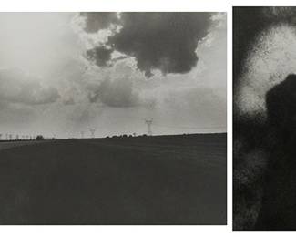 1016
Amy Conger (1942-2023)
A large group of 41 black and white photographs by Amy Conger; 12 photographs are mounted to a board mount, signed, dated, and inscribed: Amy Conger / Spring 1965
Image/Sheet of Smallest: 7.625" H x 9.5" W; 13.5" H x 10.75" W
Estimate: $600 - $800