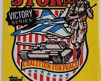 Lot 832   0 Bid(s)
1991 Topps Desert Storm Victory Series Trading Card NiB