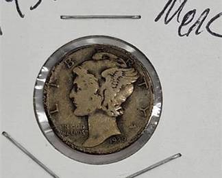 Lot 413   0 Bid(s)
1939-D US Mercury Silver Dime