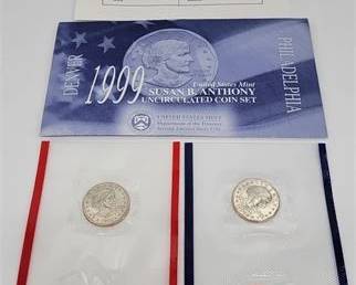 Lot 011   0 Bid(s)
1999 Susan B Anthony Coin Set