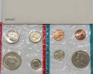 Lot 017   0 Bid(s)
1972 US Mint Set W/ Treasury Envelope