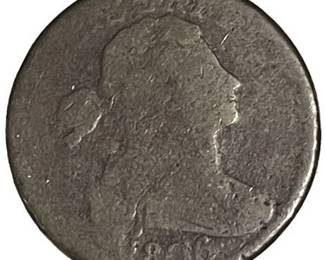 Lot 009   0 Bid(s)
1806 US Draped Bust Large Cent Coin ***Super Rare***