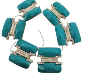 Lot 042   0 Bid(s)
Turqoise Color Rhinestone Bracelet