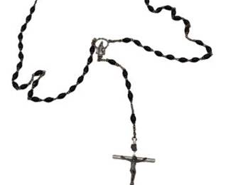 Lot 031   0 Bid(s)
Vintage Black Rosary
