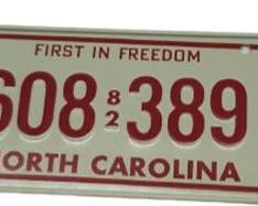 Lot 076   0 Bid(s)
State Bike Plate- 5 by 2 inches, Vintage, Cereal Box