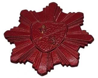 Lot 056   0 Bid(s)
Vintage Red Enamel Brooch