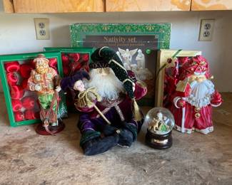 Christmas Santa Decor