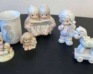 Precious Moments Ceramic Figures And Mug