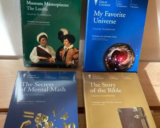 the great courses dvd and book sets