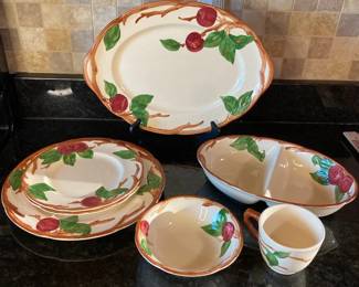 Franciscan Apple 1970s Earthenware dishes and serving dishes