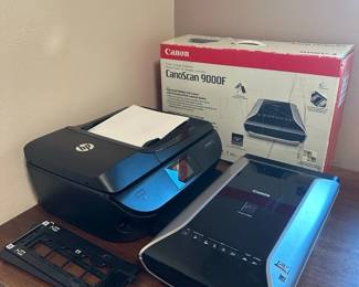 HP Office Jet Printer And Canon Scanner
