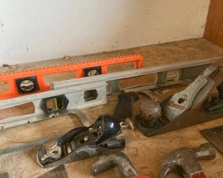 Hand Tools Levels Plane And Saws
