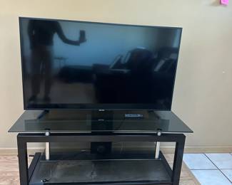 Samsung 56 Smart TV With Modern Console Stand