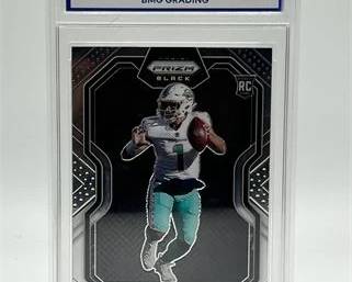 Lot 006   4 Bid(s)
2020 Prizm Tua Tagovailoa Dolphins BMG MINT 9 Football Card