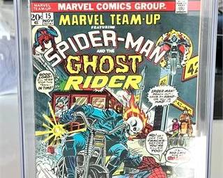 Lot 181   12 Bid(s)
Marvel Team Up Comic #15 1973 CGC Graded 9.4