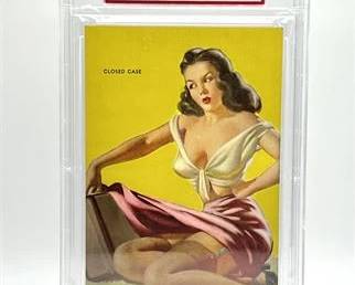 Lot 014   5 Bid(s)
1952-54 Exhibit Clased Case Calendar Girls II PSA VG 3