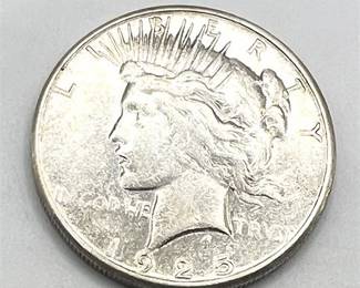 Lot 060   19 Bid(s)
1925 S Silver Peace Dollar