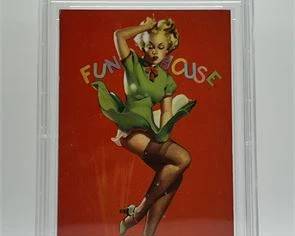 Lot 020   5 Bid(s)
1952-54 Exhibit Thar She Blows Calendar Girls II PSA VG-EX 3.5