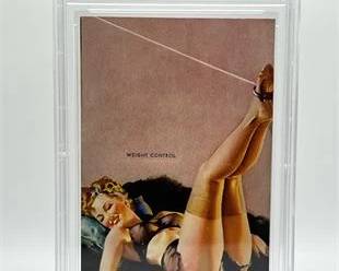 Lot 023   6 Bid(s)
1952-54 Exhibit Weight Control Calendar Girls II PSA EX-MT 5