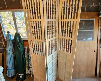 Very tall room divider