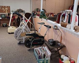 Treadmill, Air Walker, and 2 Exercise Bikes!