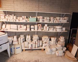 Collection of Ceramic Molds! Homeowner Used to Own a Ceramics Store!