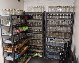 Lot of Canning Jars and Supplies!